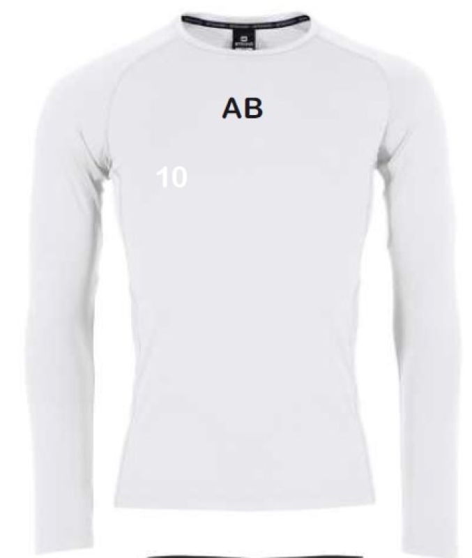 ASBE41 Unterziehshirt langarm WEISS (446101-2000)